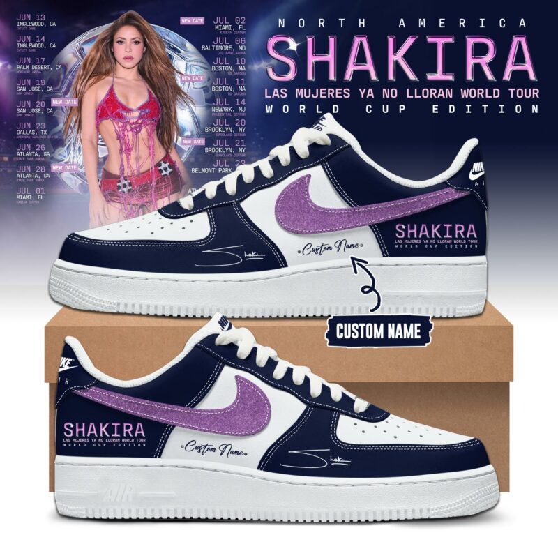 Las Mujeres Ya No Lloran World Tour WC26 Edition AF1 Sneakers