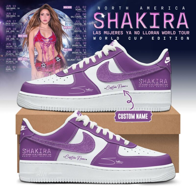 Las Mujeres Ya No Lloran World Tour WC26 Edition AF1 Sneakers