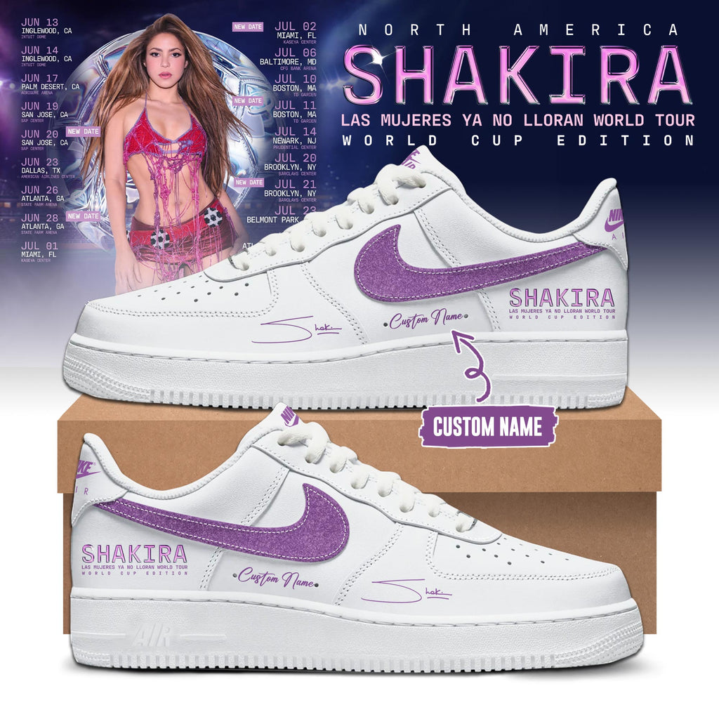 Las Mujeres Ya No Lloran World Tour WC26 Edition AF1 Sneakers