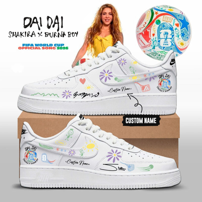 Special World Cup 26 “DAI DAI” Limited Edition AF1 Sneakers