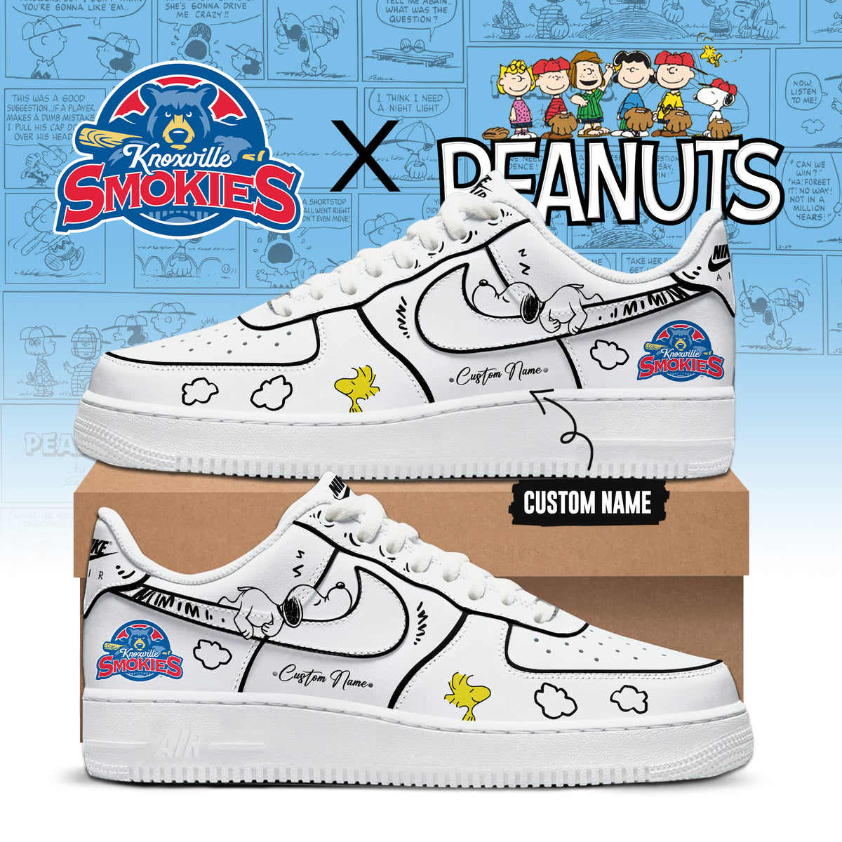 Snoopy Limited Edition AF1 Sneakers