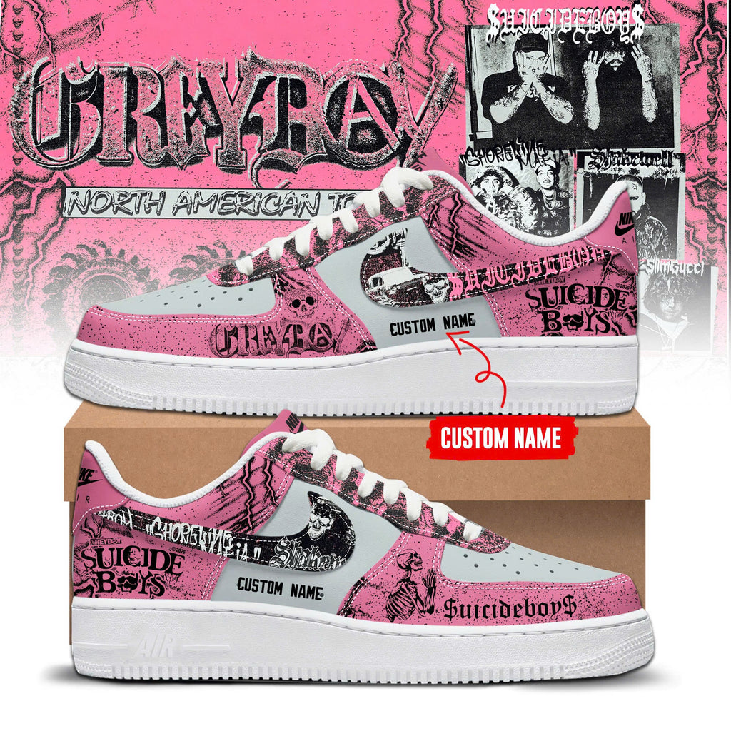 Greyday 2026 – North American Tour AF1 Sneakers