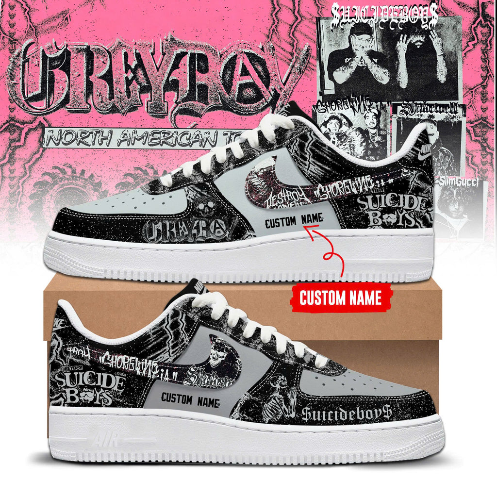 Greyday 2026 – North American Tour AF1 Sneakers