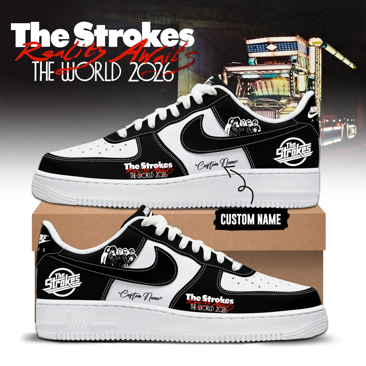 Reality Awaits The World Tour 2026 Limited Editions AF1 Sneakers