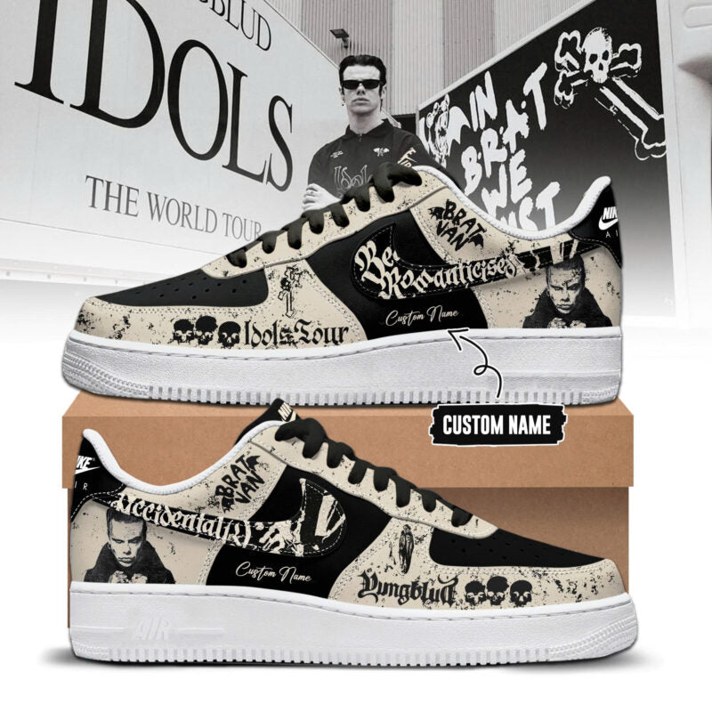 YUNGBLUD Idols The World Tour 2026 Limited Edition AF1 Sneakers