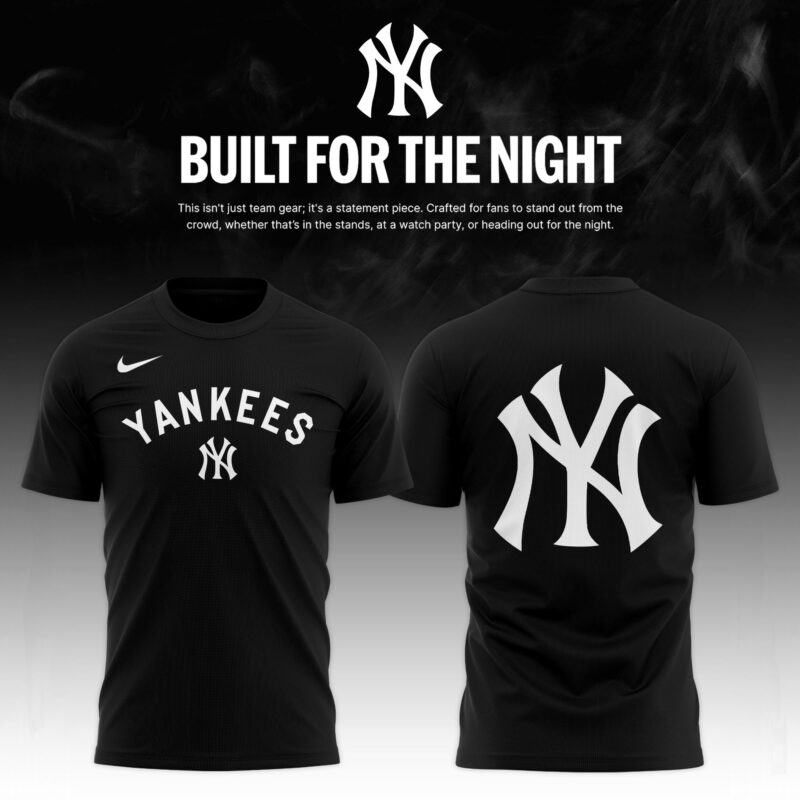 _ ..NYY 2026 Fashion Black Out Limited Edition T-shirt
