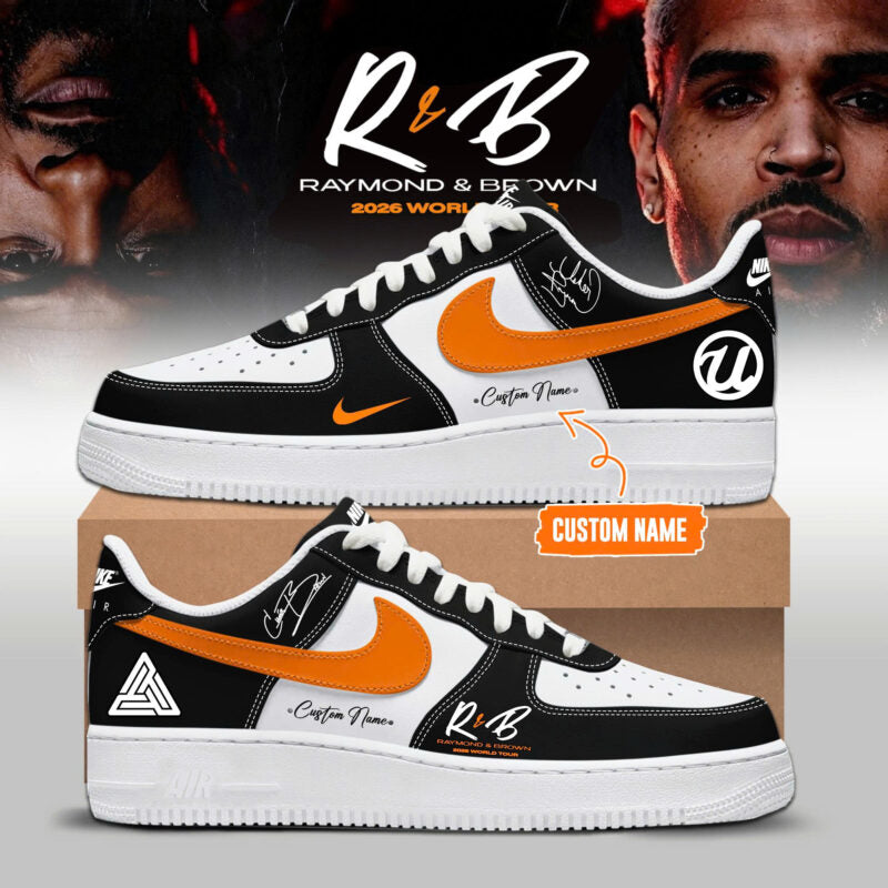 RAYMOND &amp; BROWN “The R&amp;B Tour” 2026 Limited Edition AF1 Sneakers