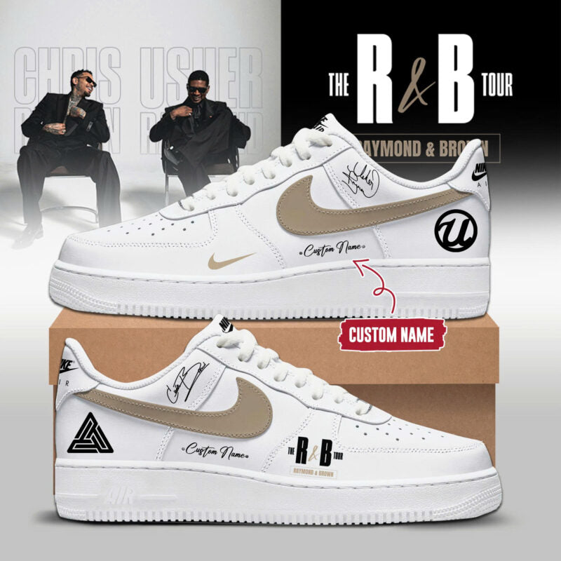 RAYMOND &amp; BROWN “The R&amp;B Tour” 2026 Limited Edition AF1 Sneakers