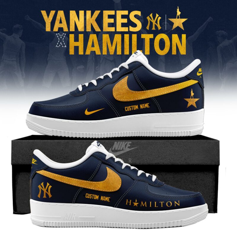 _NYY x Hamilton 2026 Special Edition AF1 Sneakers