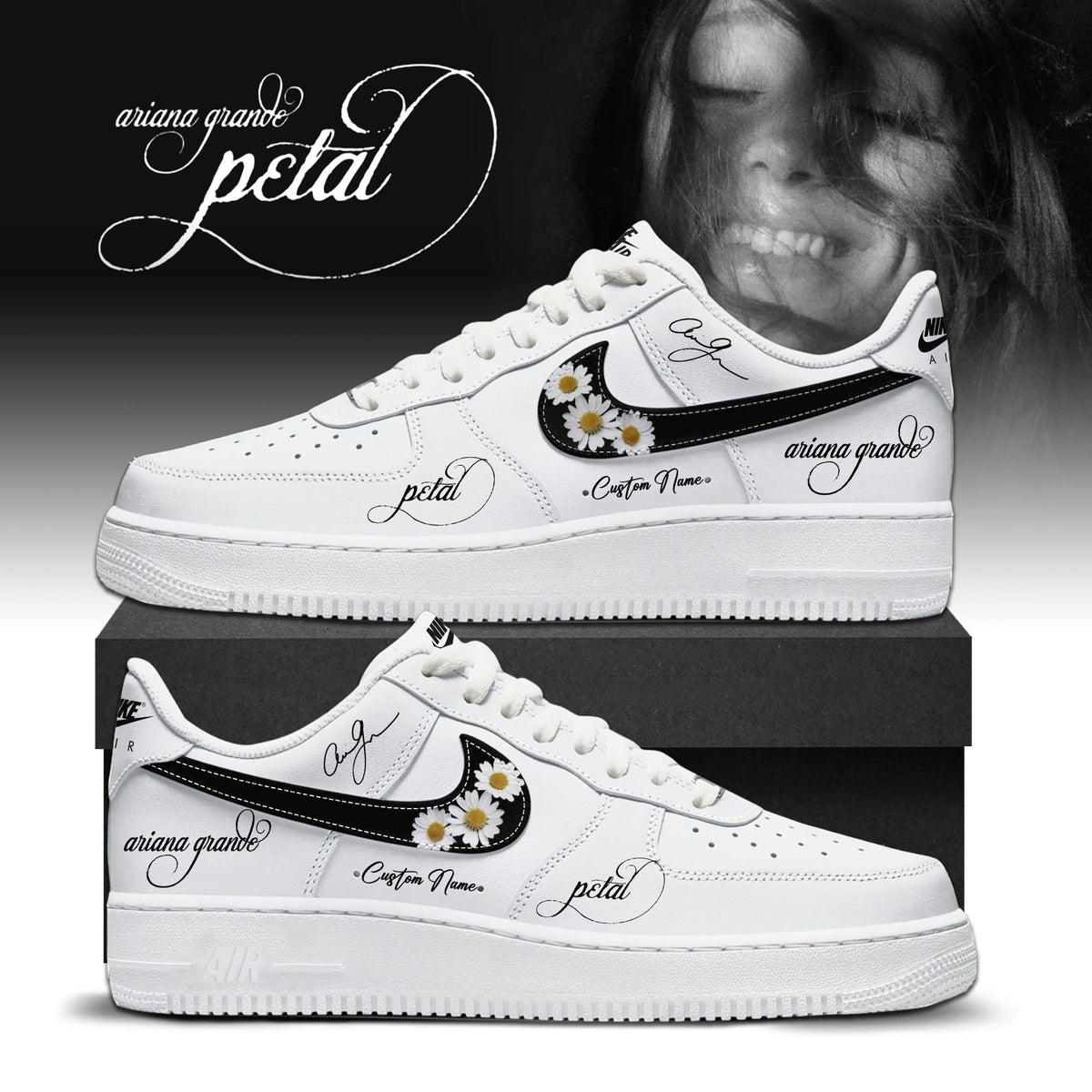 AG "Petal" Limited Edition AF1 Sneakers