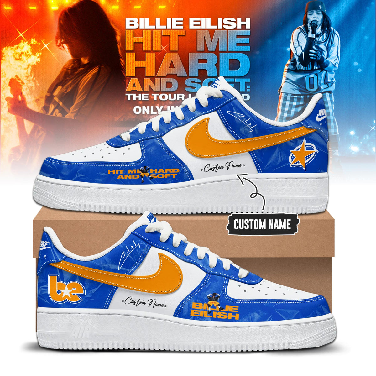 BE – HIT ME HARD AND SOFT: THE TOUR AF1 Sneakers
