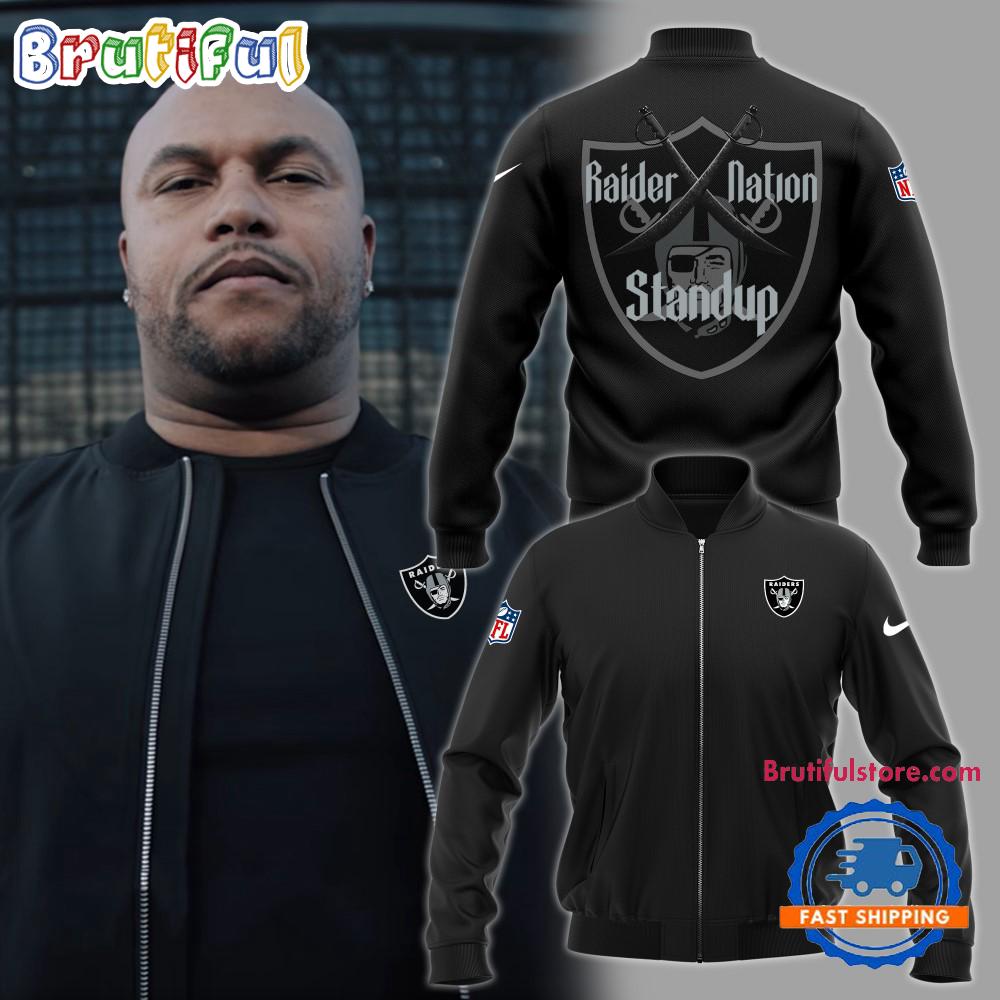 Coach Antonio Raider Nation Standup Zipper Jacket