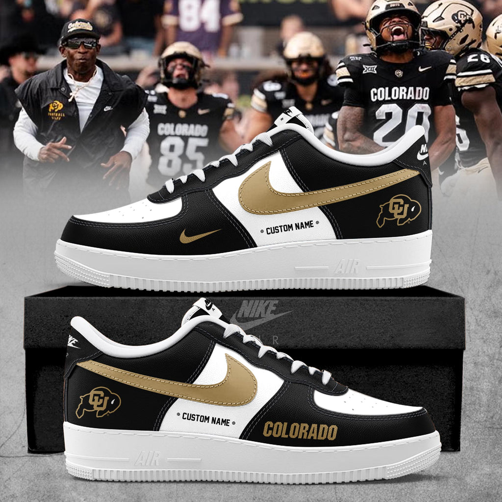 Colorado Buffaloes Special Edition AF1 Sneakers