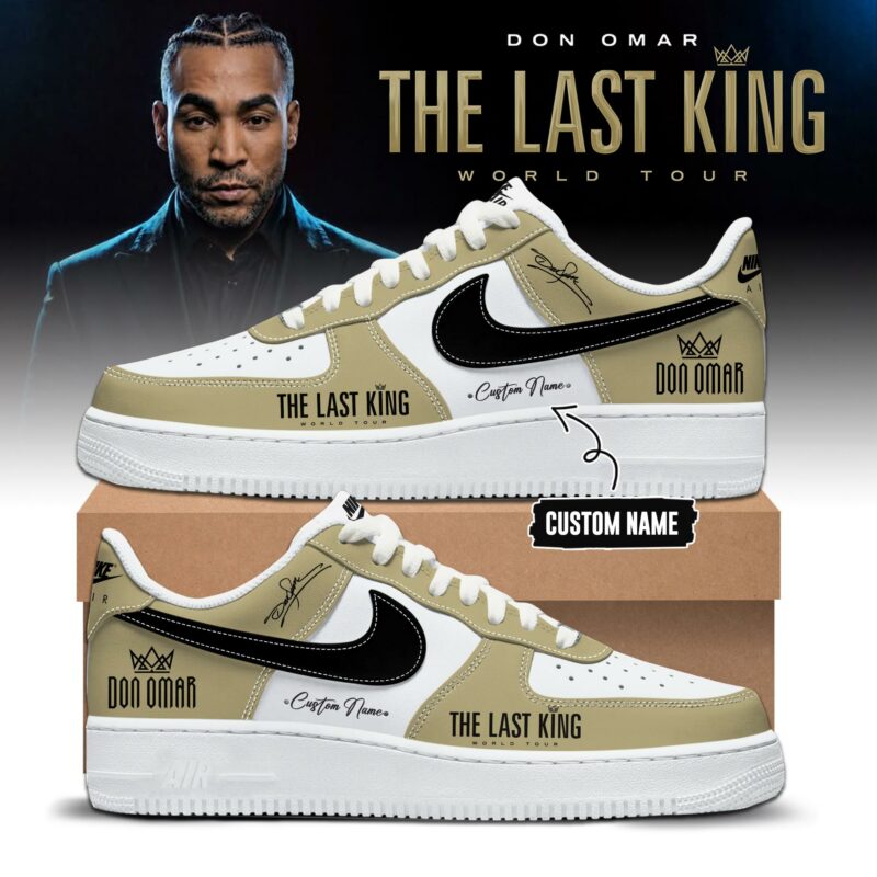 THE LAST KING WORLD TOUR 2026 Limited Edition AF1 Sneakers