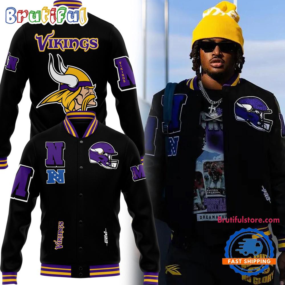 Minnesota Vikings Bomber Limited Edition New Baseball Jacket