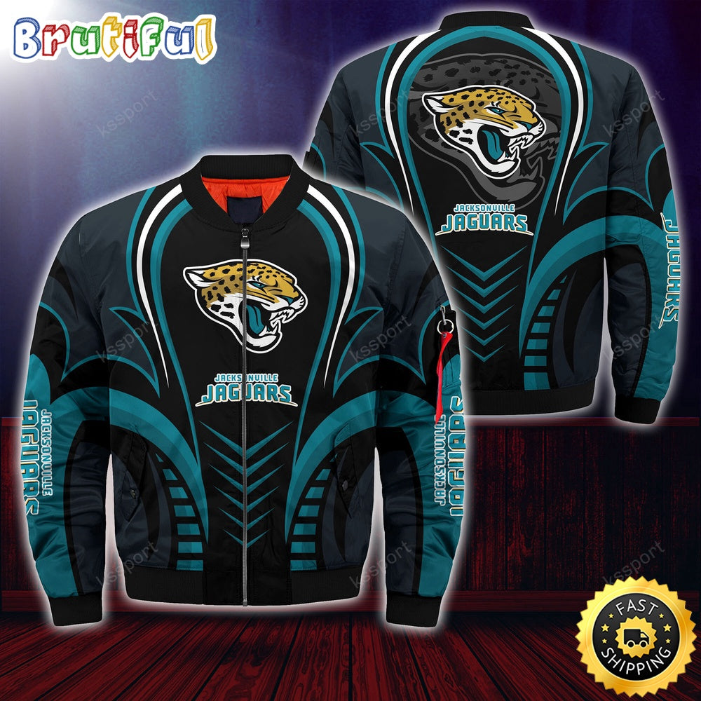 NFL Jacksonville Jaguars Bomber Jacket Trendy Bomber Jackets