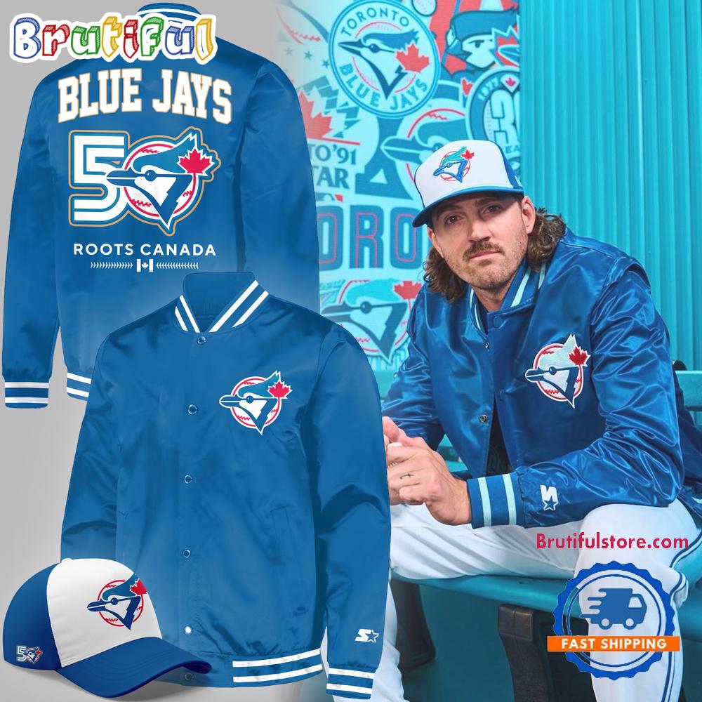 Toronto Blue Jays 50th Season Merch Limited Edition Baseball Jacket