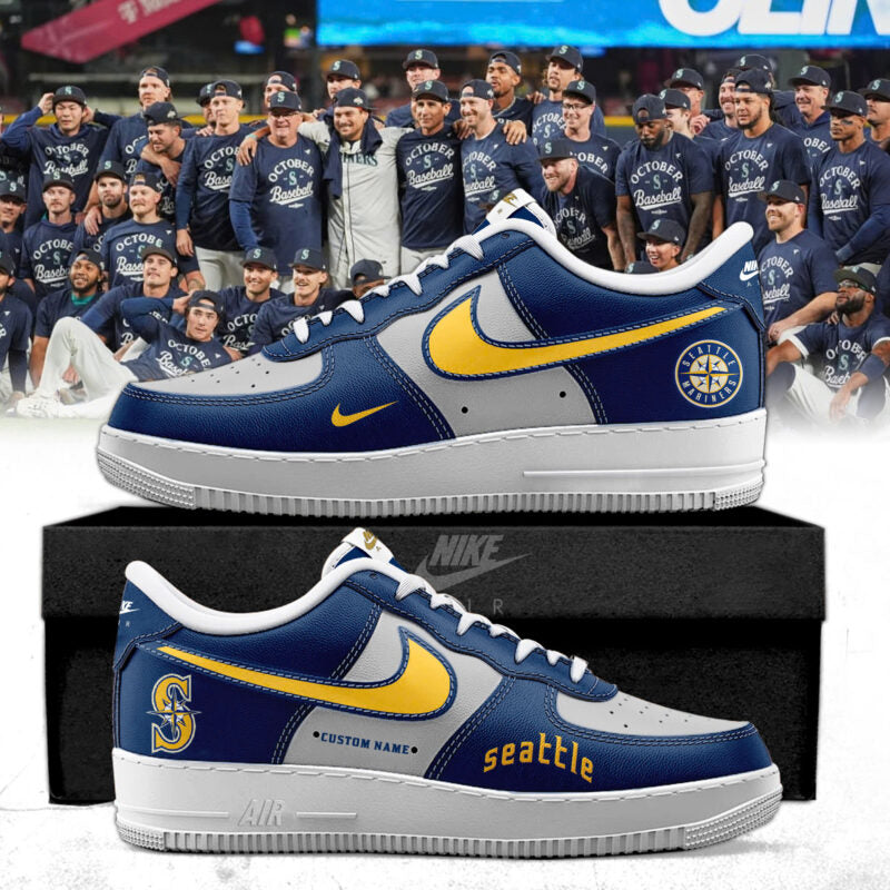 Seattle Mariners  Special Edition AF1 Sneakers
