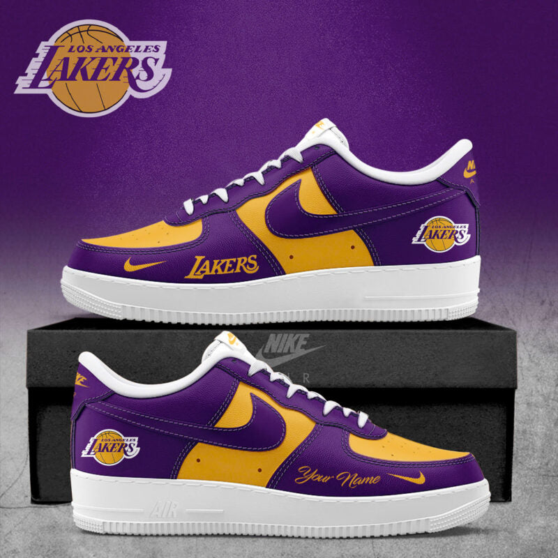Los Angeles Lakers 2025 AF1 Sneakers