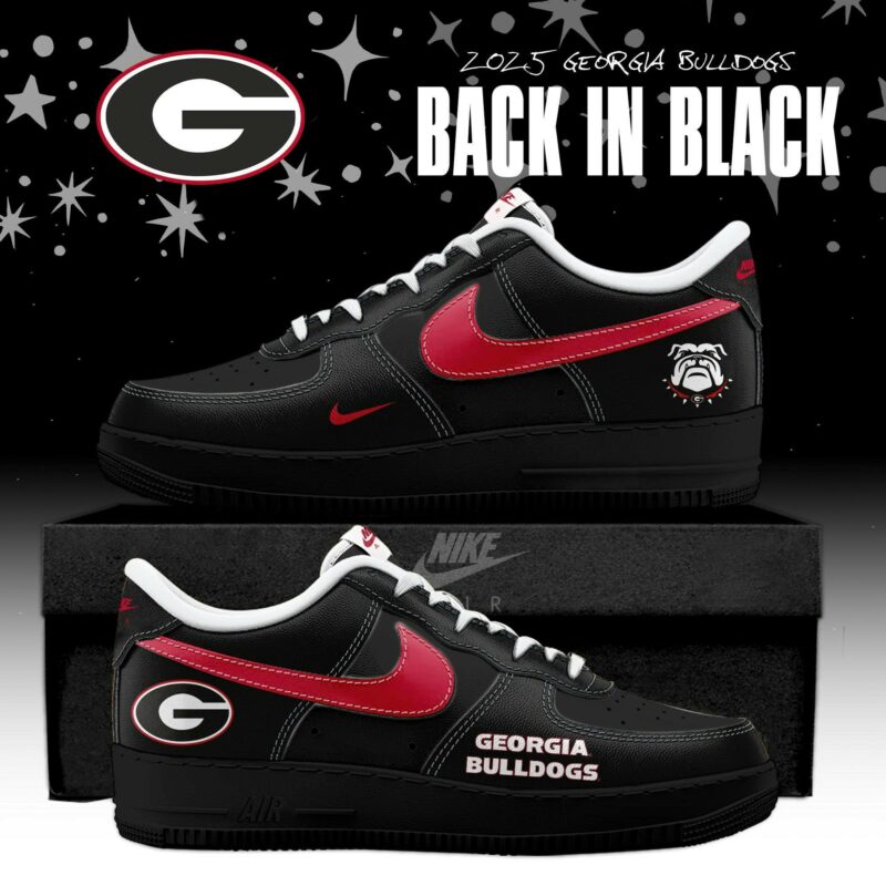 _ Back In Black Georgia Bulldogs 2025 AF1 Special Edition