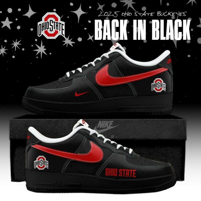 Back In Black Ohio State Buckeyes 2025 AF1 Special Edition