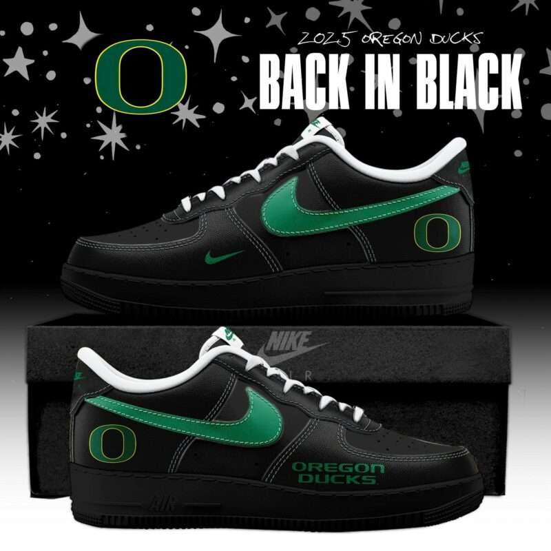 _ Back In Black Oregon Ducks 2025 AF1 Special Edition