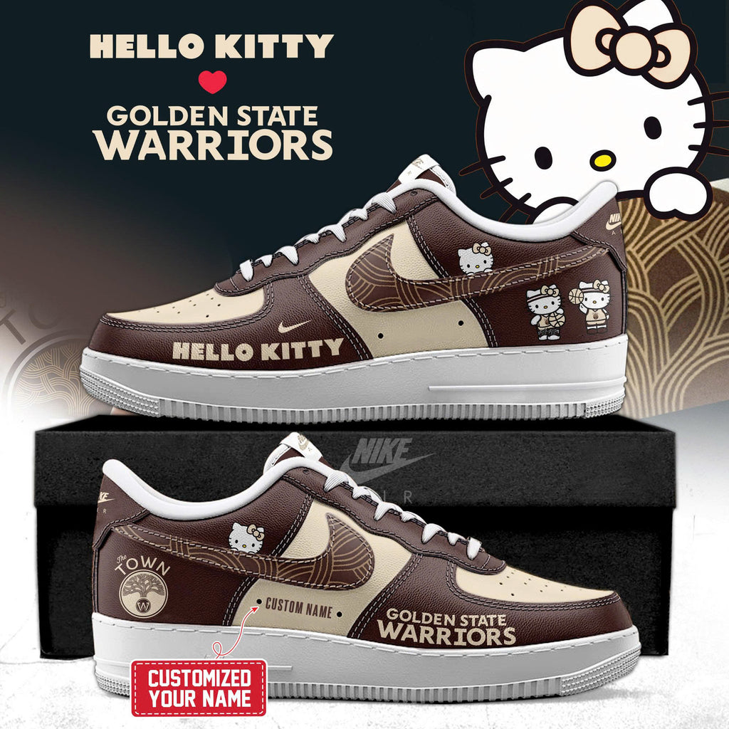 _ Golden State Warriors x Hello Kitty Night 2026 Special Edition AF1 Sneakers