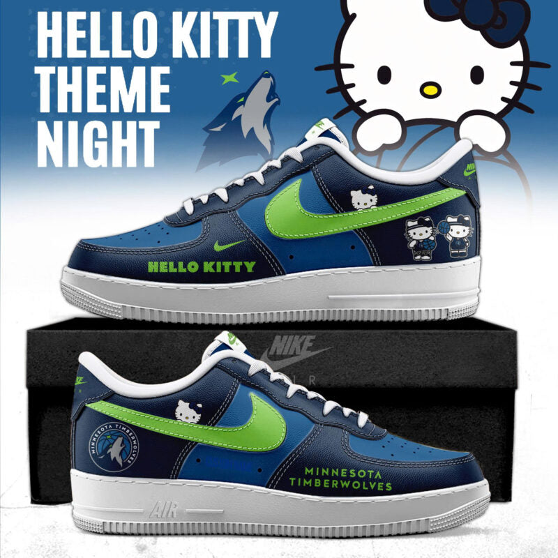 _ Minnesota Timberwolves x Hello Kitty Night 2026 Special Edition AF1 Sneakers