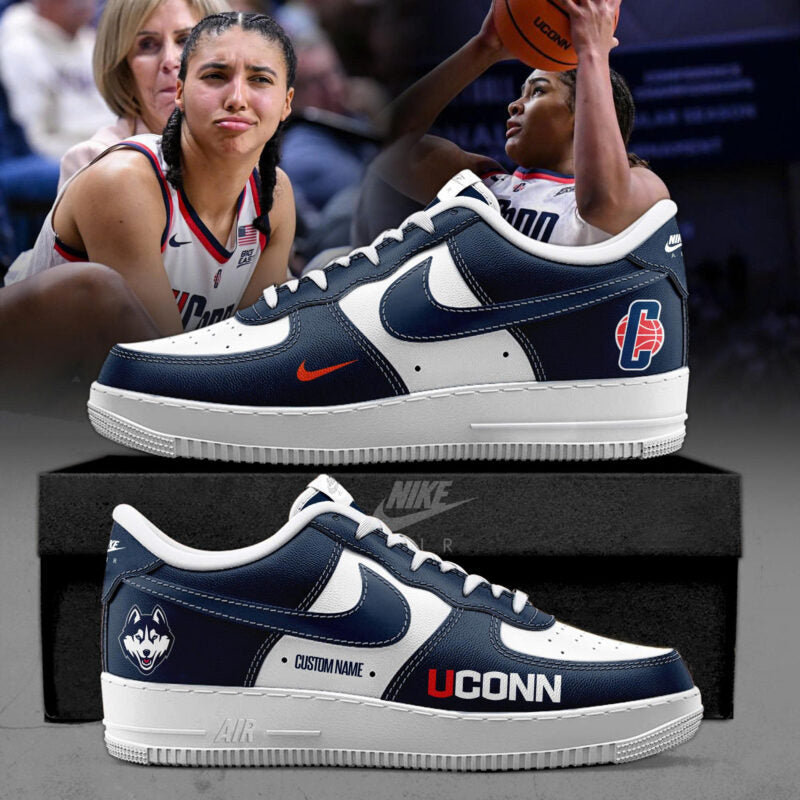 _ UConn Huskies women's basketball 2026  Special Edition AF1 Sneakers