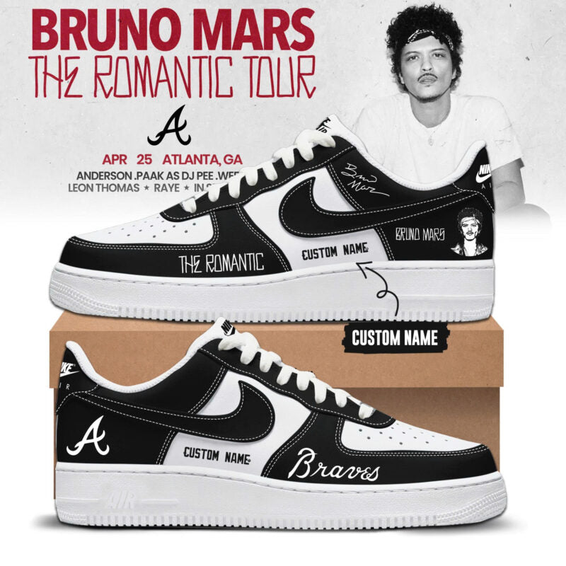 _ ATL x Bruno Mars ‘The Romantic Tour 2026’ Edition AF1 Sneakers