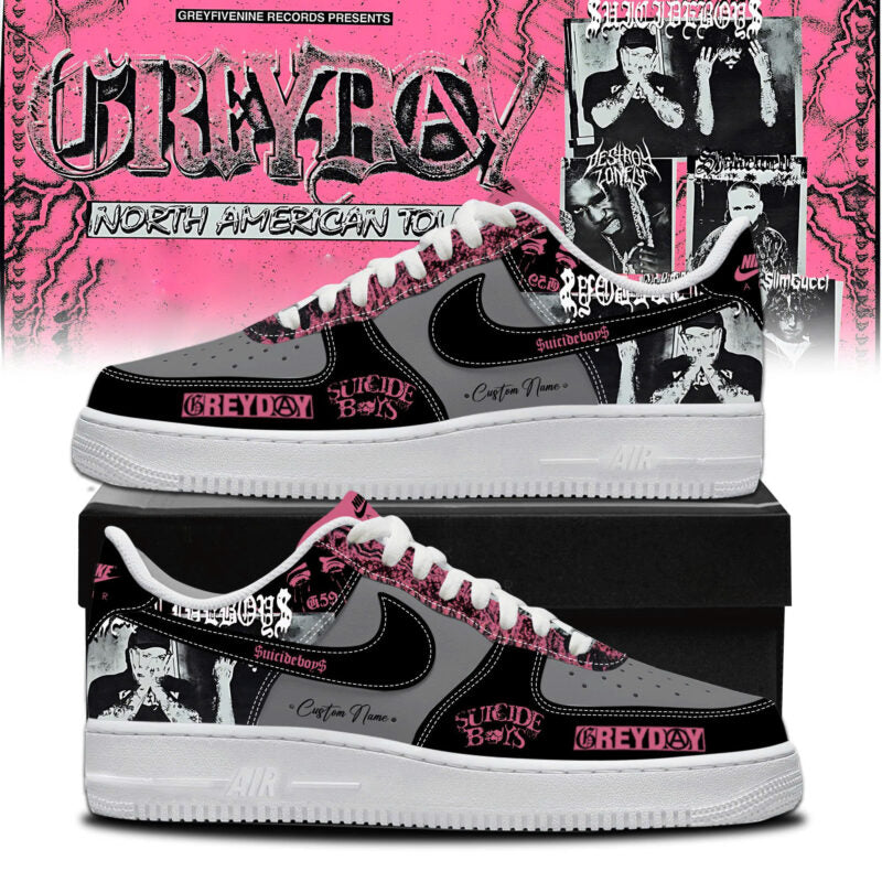 Grey day 2026 – North American Tour  AF1 Sneakers