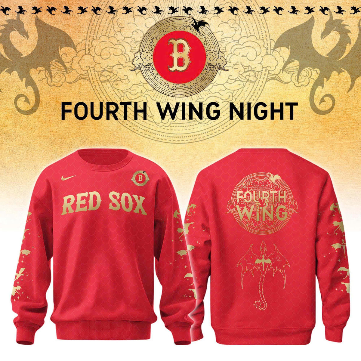 _ BRX x Fourth Wing Night 2026 Limited Editions Sweatshirt