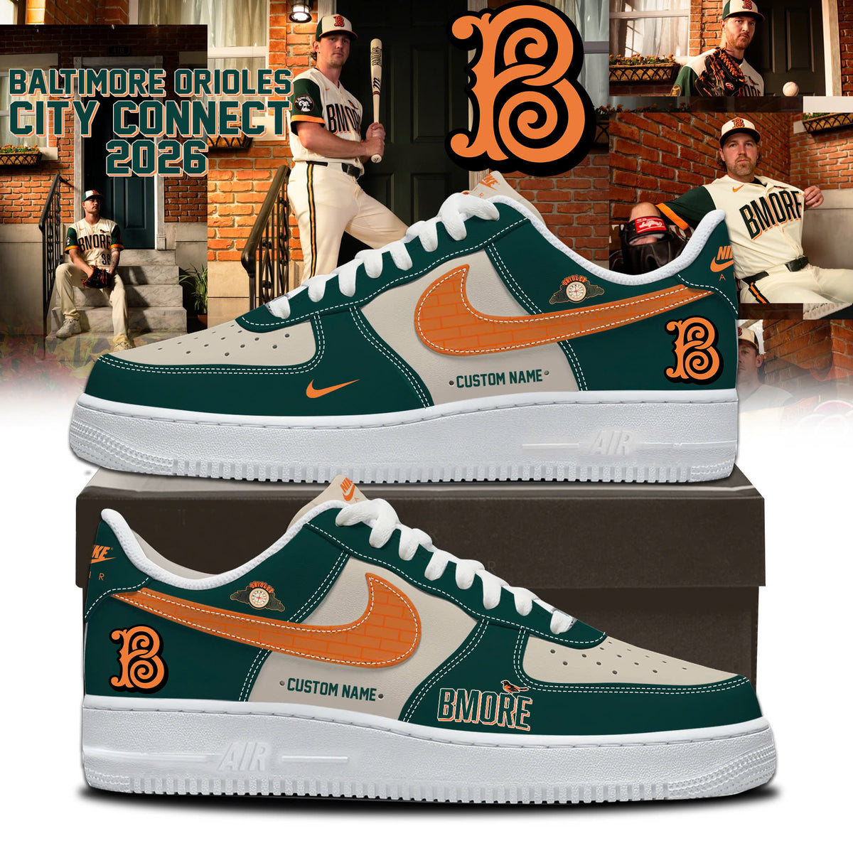 _BO City Connect 2026 Limited Edition AF1 Sneakers