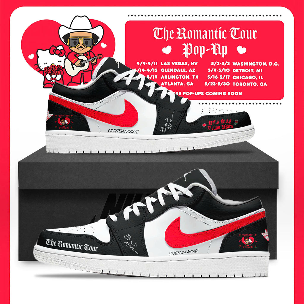 _HK x BM Romantic Tour 2026 Limited Edition AJ1 Low Sneaker