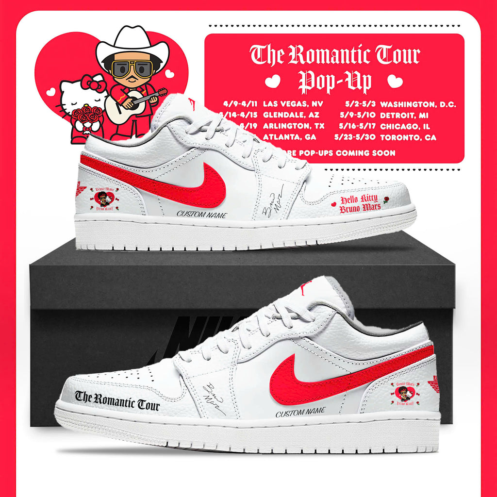 _HK x BM Romantic Tour 2026 Limited Edition AJ1 Low Sneaker