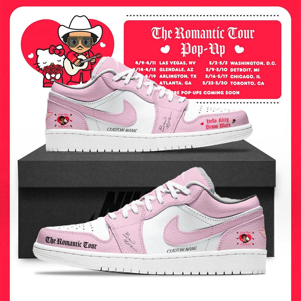 _HK x BM Romantic Tour 2026 Limited Edition AJ1 Low Sneaker