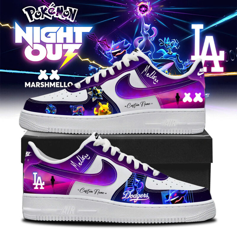_LA x Pokémon Night Out Limited Edition AF1 Sneakers
