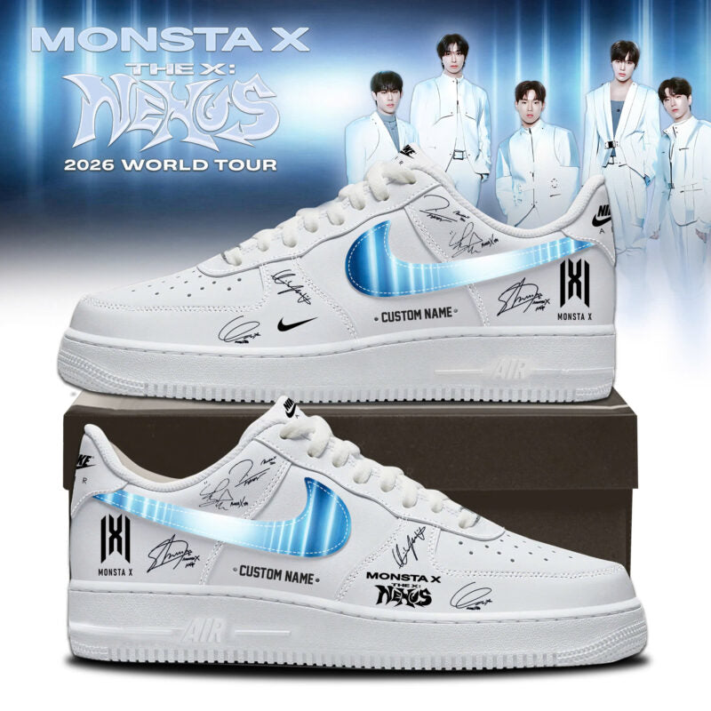 _ MONSTA X 2026 World Tour Limited Edition AF1 Sneakers