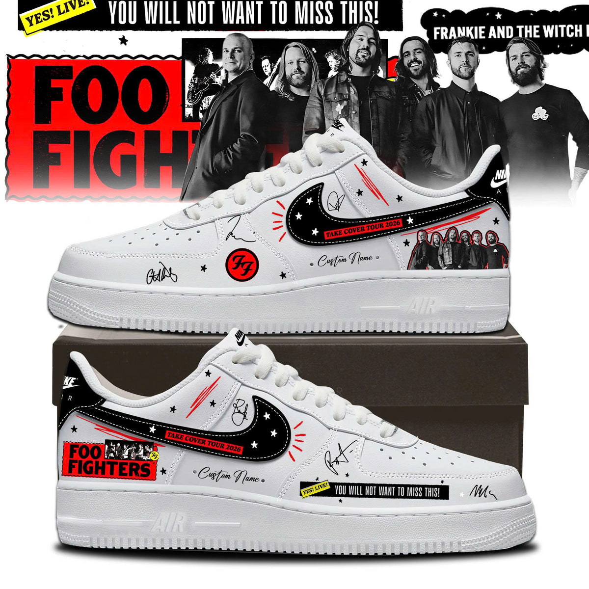FF World Tour 2026 Limited Edition AF1 Sneakers
