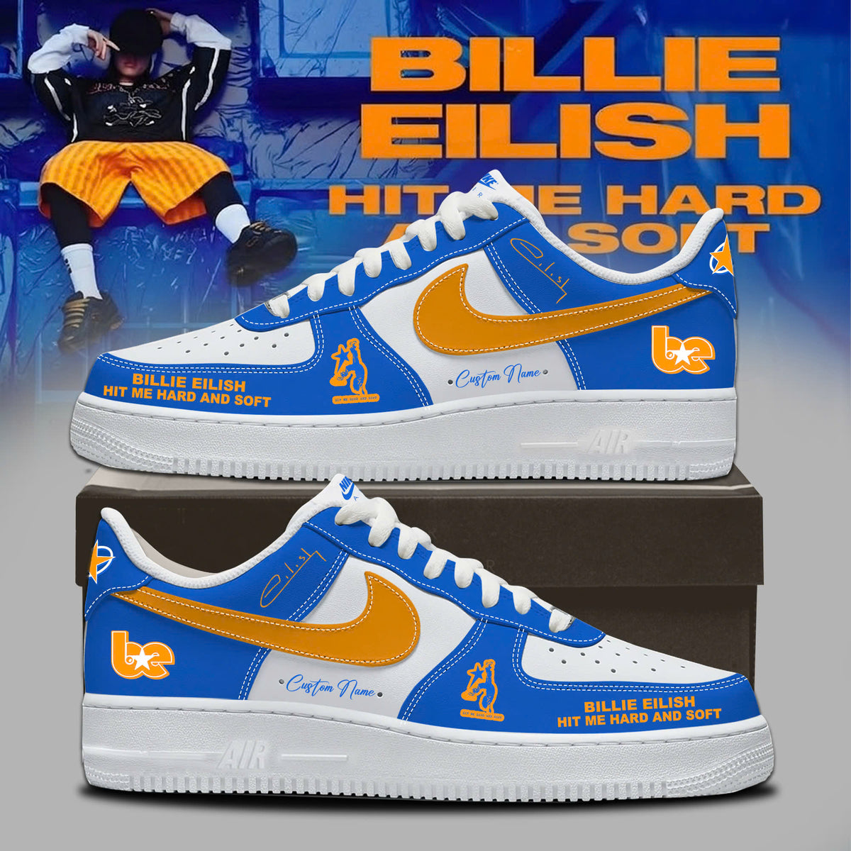 _BE – HIT ME HARD AND SOFT: THE TOUR AF1 Sneakers
