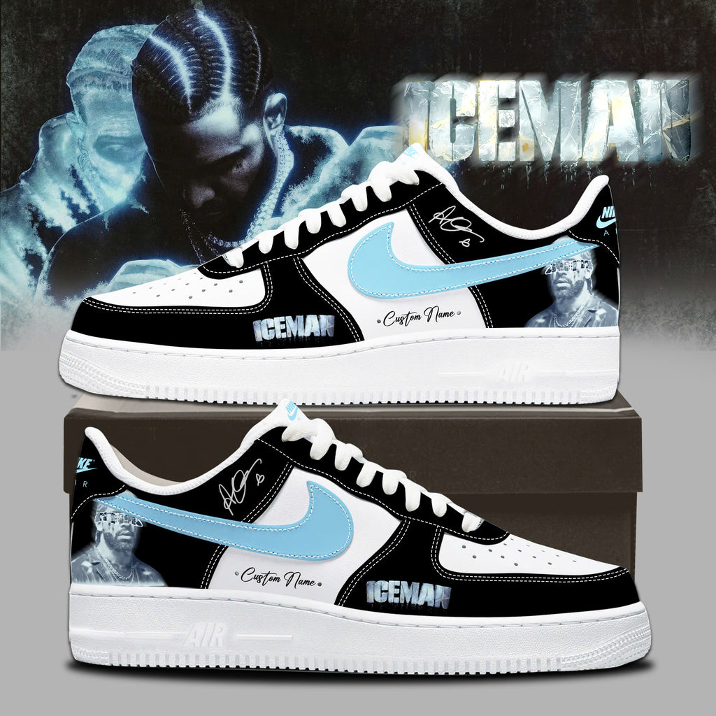 _Drk ICEMAN New 2026 Album Limited Edition AF1 Sneakers