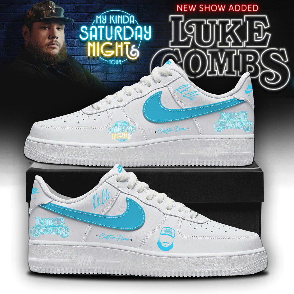 _ Luke Combs ''My Kinda Saturday Night Tour 2026''  Limited Edition AF1 Sneakers