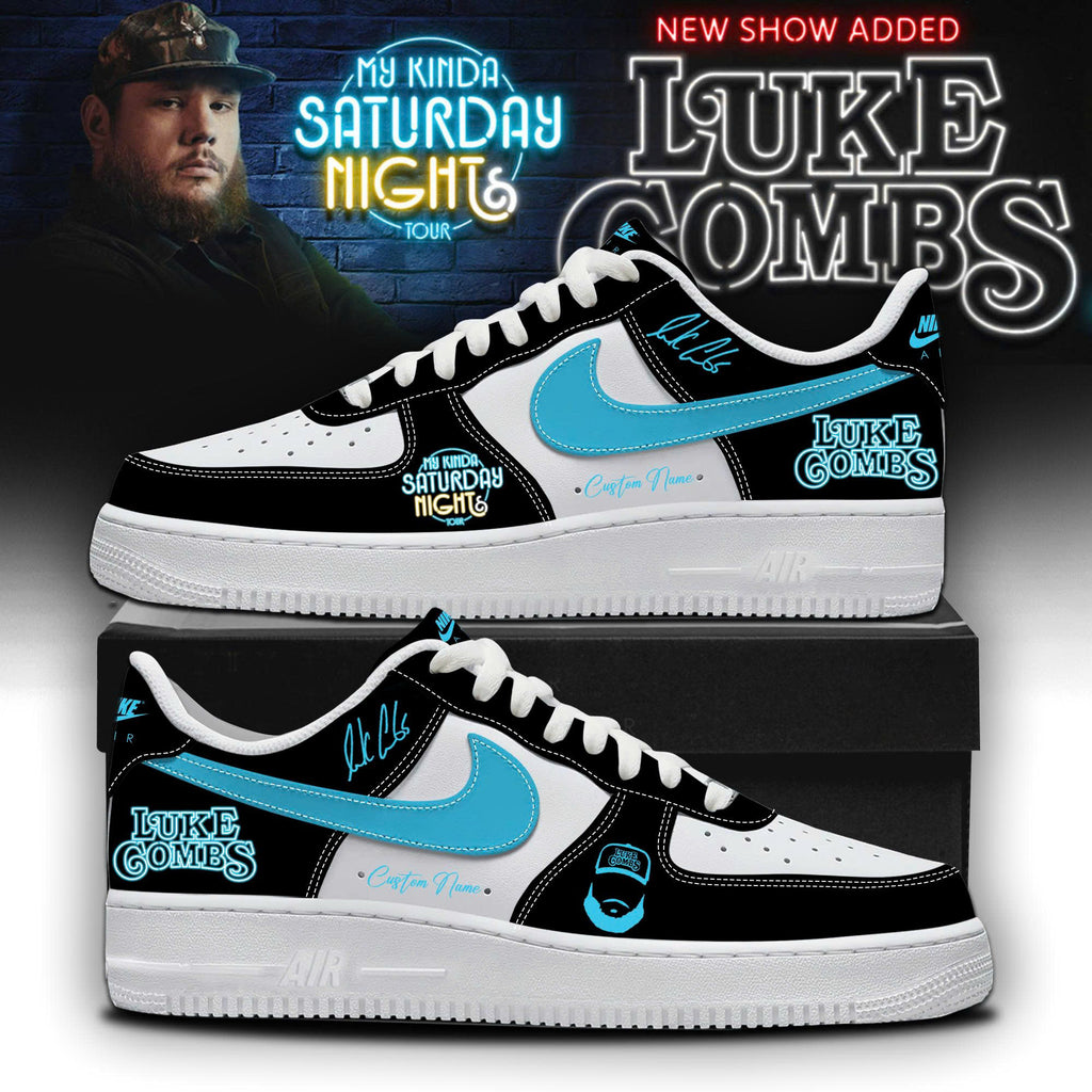 _ Luke Combs ''My Kinda Saturday Night Tour 2026''  Limited Edition AF1 Sneakers