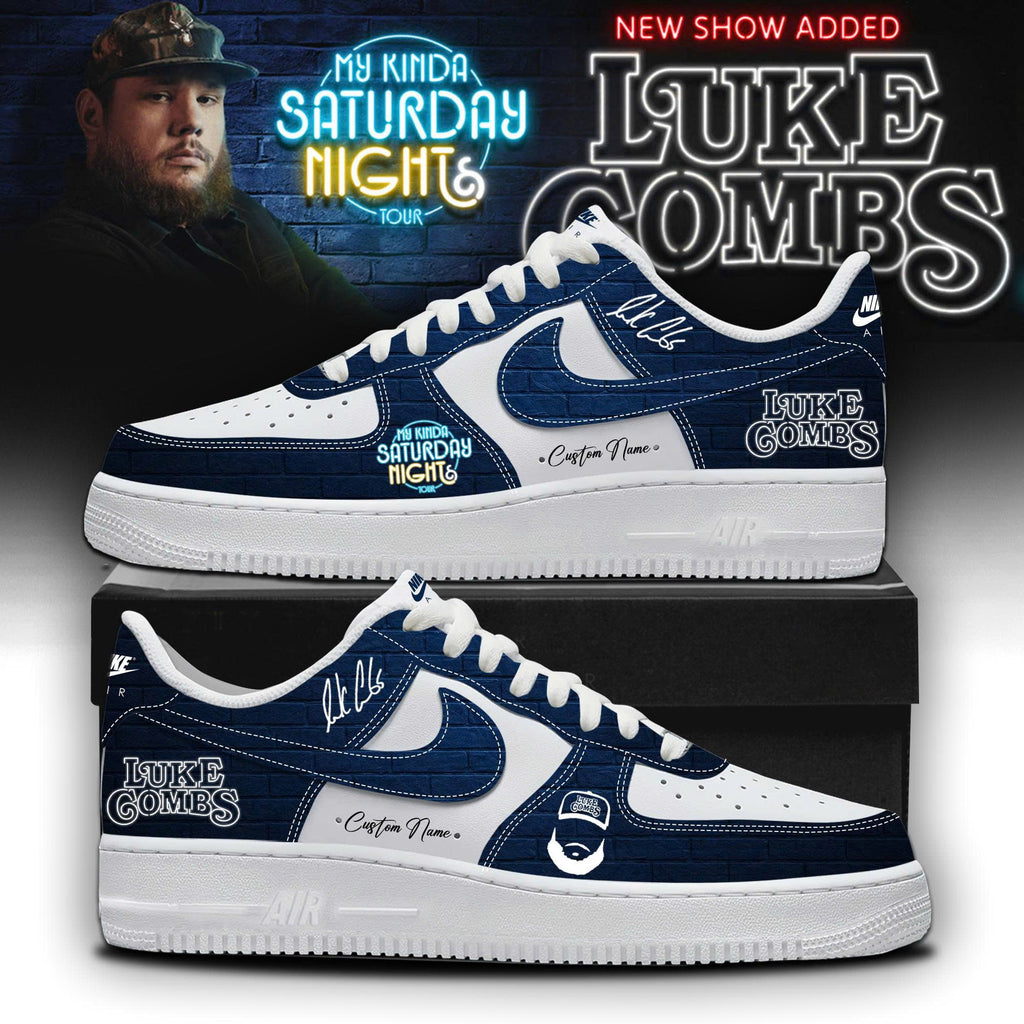 _ Luke Combs ''My Kinda Saturday Night Tour 2026''  Limited Edition AF1 Sneakers