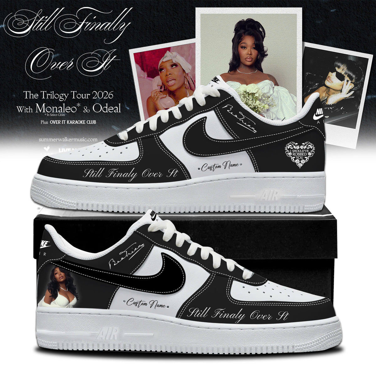 _SW “Finally Over It” Trilogy 2026 Limited Edition AF1 Sneakers