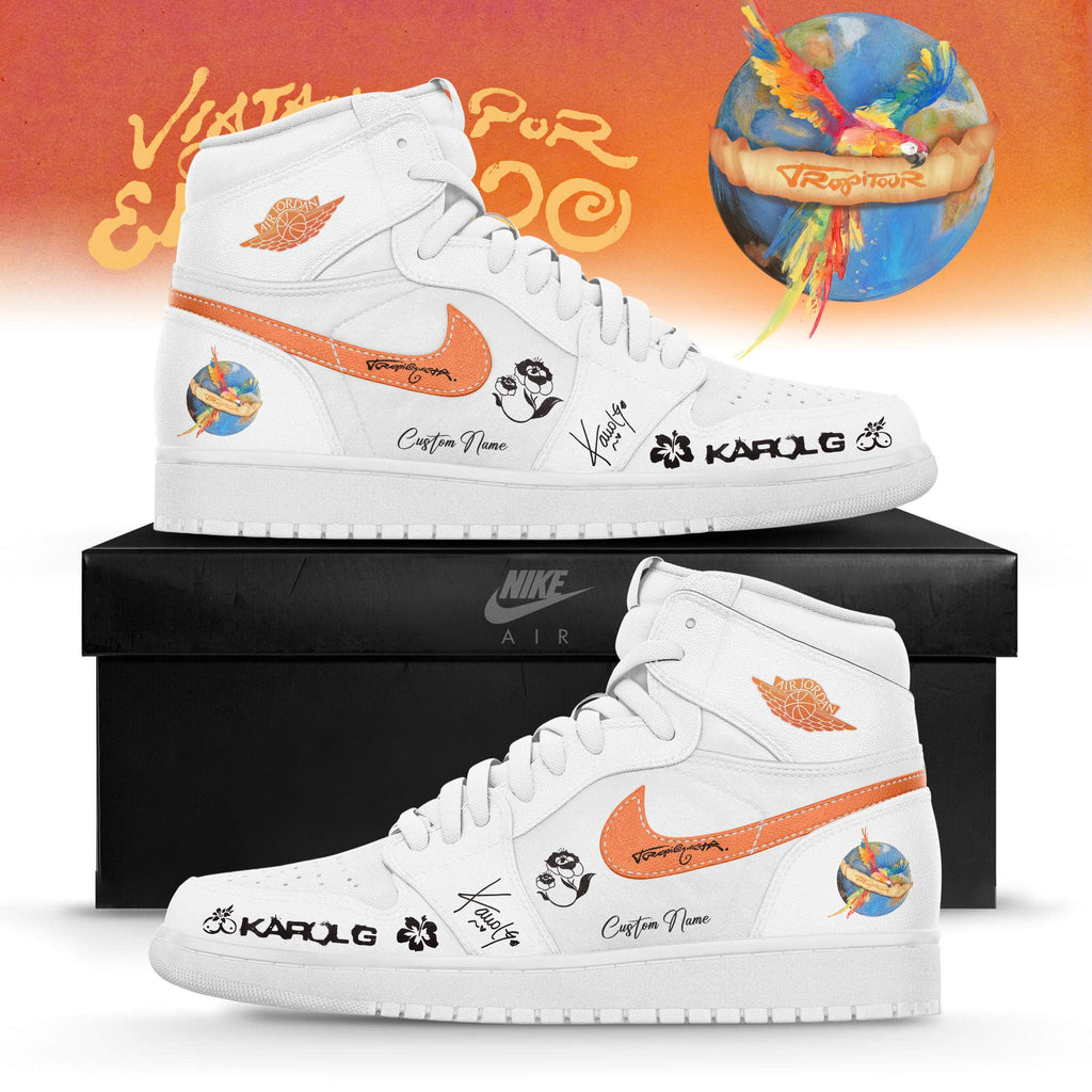 _ Viajando Por El Mundo Tropitour 2026 Limited Edition AJ1 Sneakers
