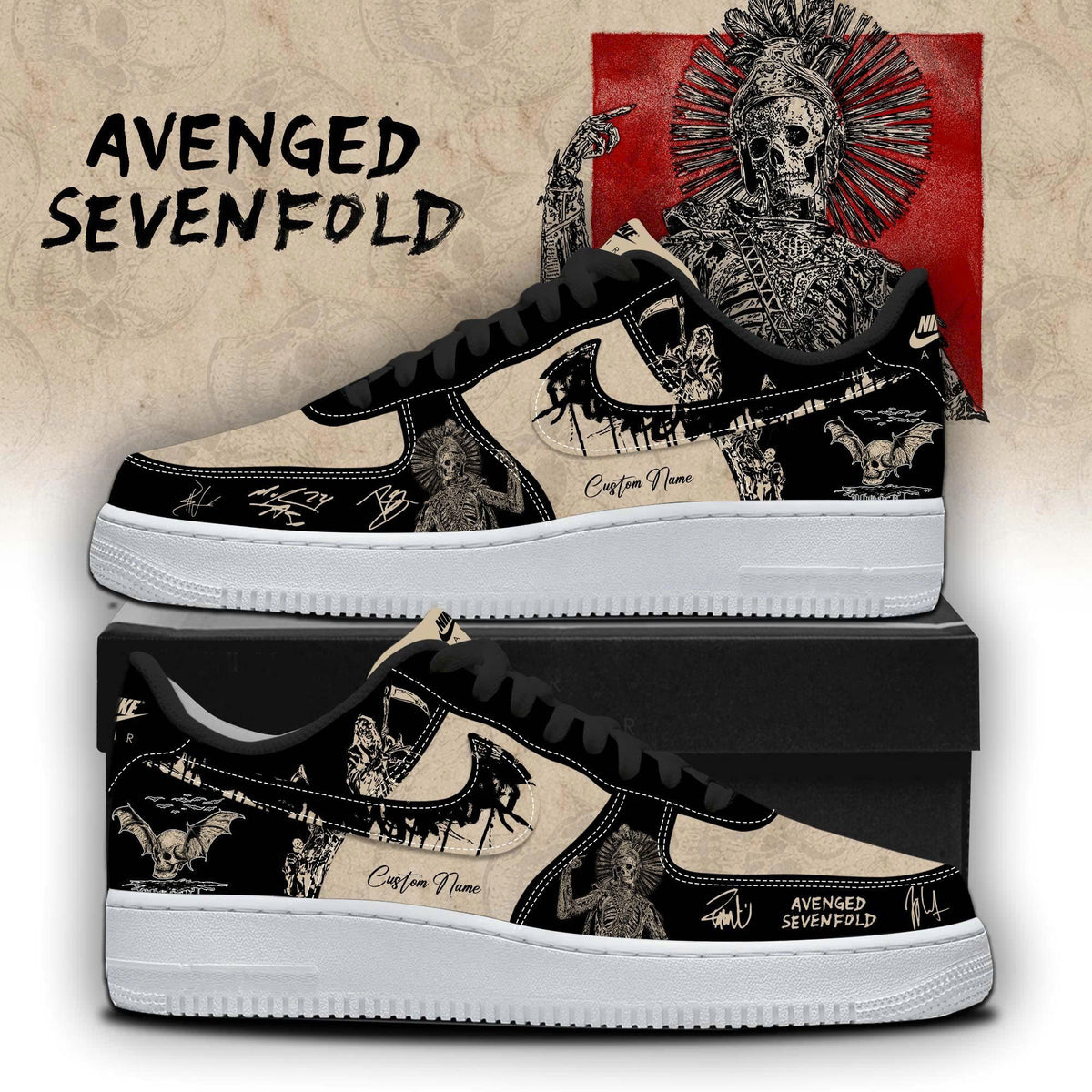 _ AS World Tour 2026 Limited Edition AF1 Sneakers