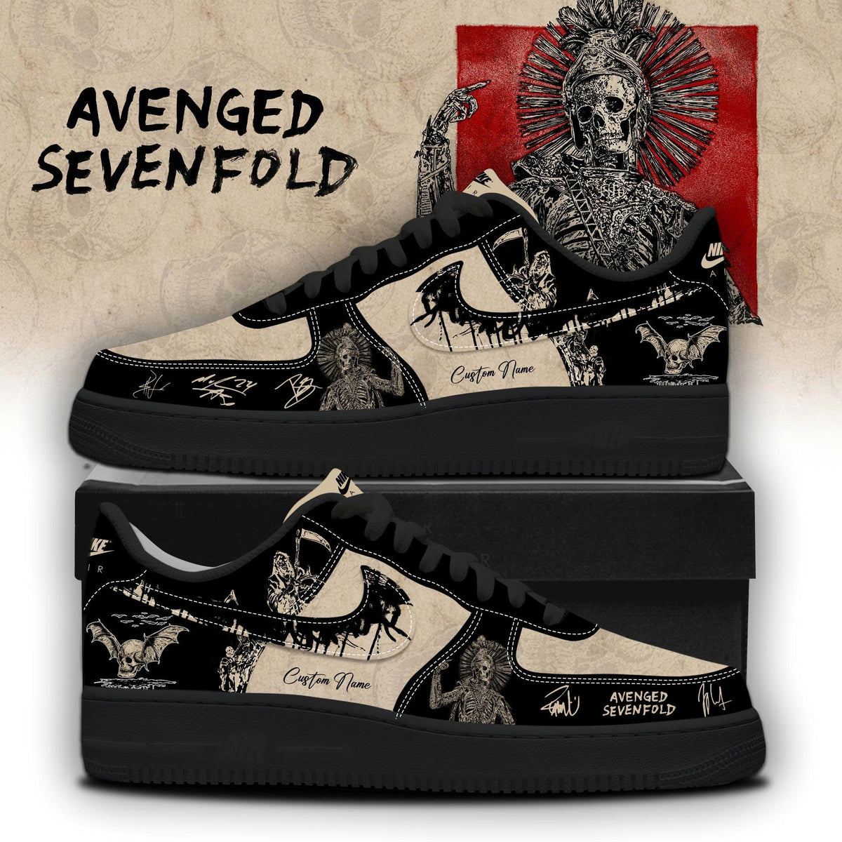 _ AS World Tour 2026 Limited Edition AF1 Sneakers