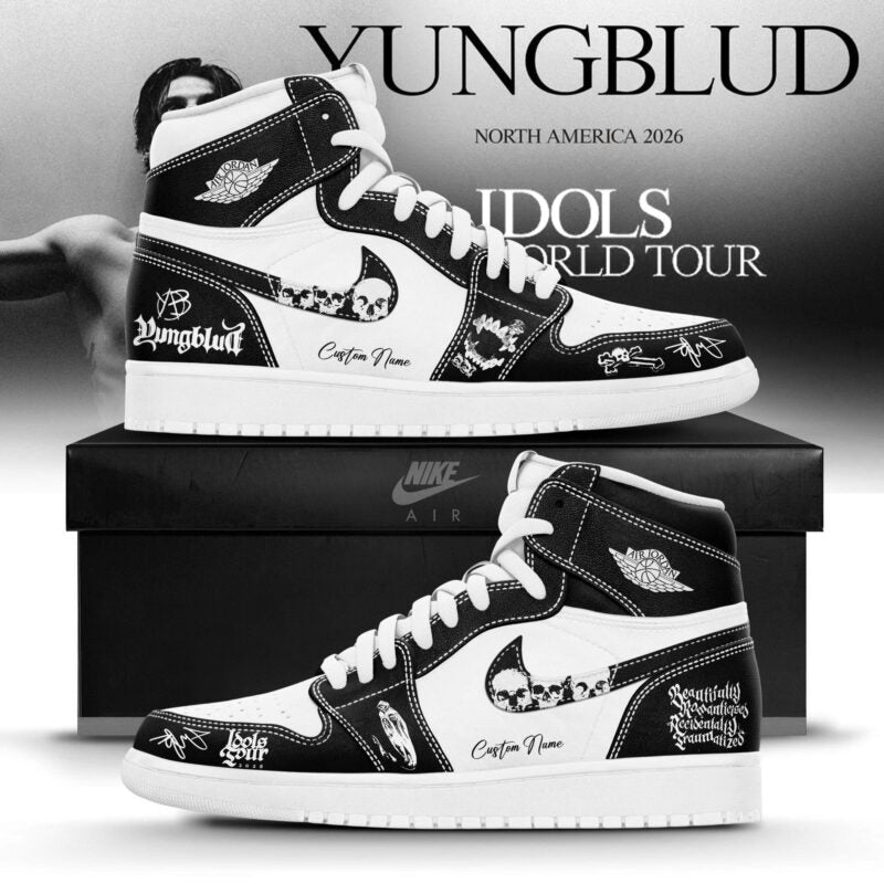 _YBD Idols The World Tour 2026 Limited Edition AJ1 Sneakers