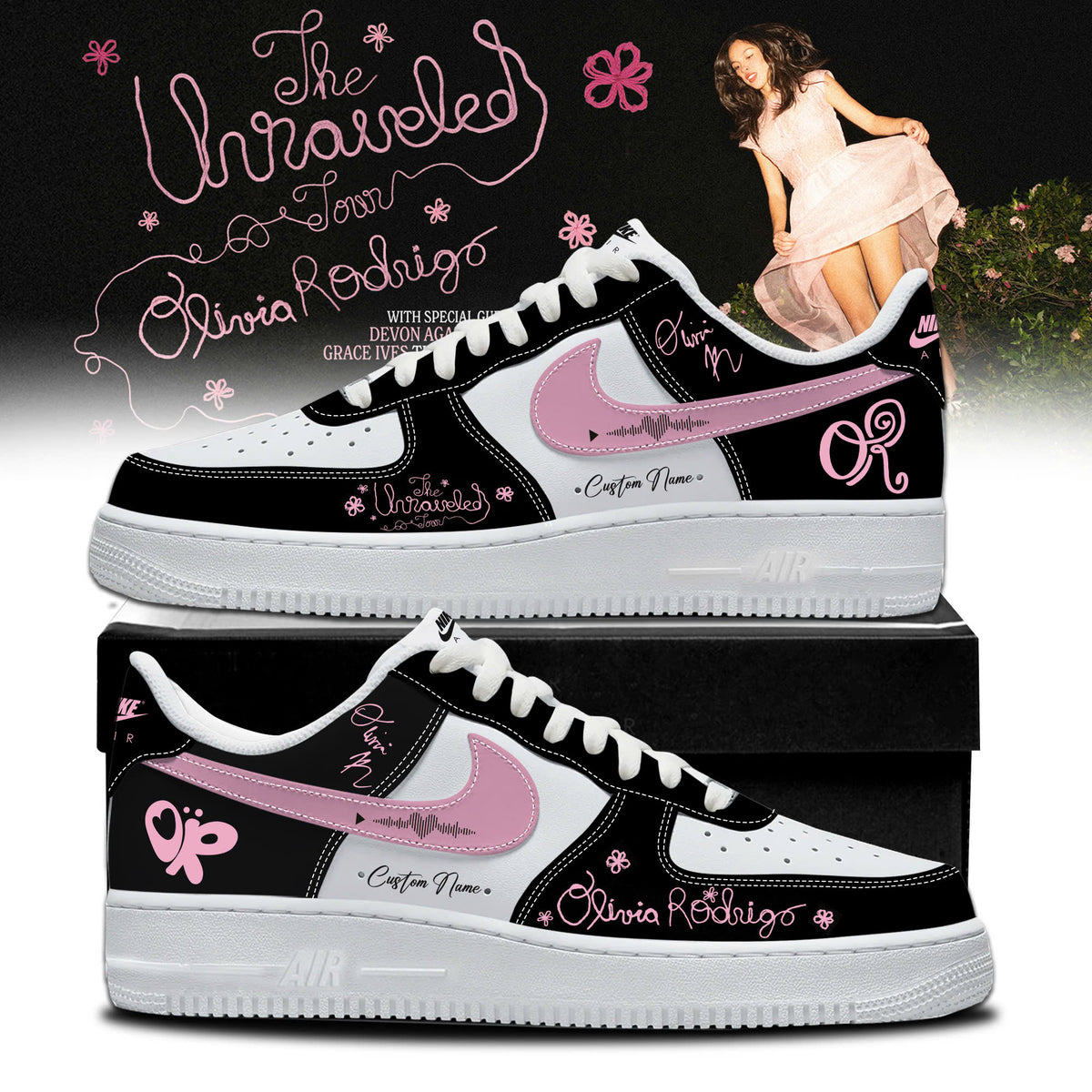 _OR ‘The Unraveled Tour’ 2026 Album Limited Edition AF1 Sneakers (Copy)